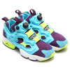 Reebok INSTA PUMP FURY OG NEON BLUE/PURPLE/SOLAR YELLOW M46892画像
