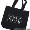 FORTY PERCENT AGAINST RIGHTS/40% NOIR/TOTE BAG BLACK画像