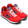new balance WL574 POR VELOCITY RED画像
