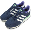 adidas ZX 500 OG W カレッジネイビー/ランニングホワイト/ライトフラッシュグリーン M19355画像