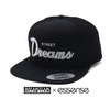 DREAM TEAM &times; essense Collaboration STREET DREAMS SNAPBACK BLACK画像