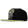 Mitchell & Ness NEW ORLEANS SAINTS SNAPBACK BLACKxGOLD MNNOS042画像