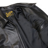 Y'2 LEATHER SR-42 STEER OIL SINGLE RIDERS BLACK画像