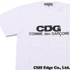 COMME des GARCONS × D&DEPARTMENT CDG LOGO TEE WHITE画像