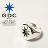 GDC OCTAGON SILVER RING C30024画像