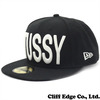STUSSY Big Stussy New Era Cap BLACK画像