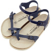 BIRKENSTOCK TAORMINA BF Navy/Patent Navy 310401画像