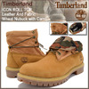 Timberland ICON ROLL TOP Leather And Fabric Wheat Nubuck with Camo 6835A画像