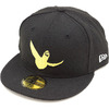 NEW ERA 59FIFTY Mark Gonzales ANGEL BLK/BLK/BLK/MBEA 11100093画像