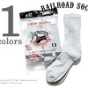 RAILROAD SOCK "6P SWEAT GRY" MEN'S 6 PAIR CREW-SWEATSHIRT GREY 6072画像