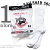 RAILROAD SOCK &rdquo;6P CREW WHT&rdquo; MEN'S 6 PAIR CREW-SOLID WHITE 6070画像