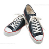 WAREHOUSE LOW CUT CANVAS SNEAKER BLACK画像