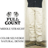 FULLCOUNT MIDDLE STRAIGHT COLOR SELVEDGE(NATURAL DENIM) 1897画像