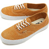 VANS CALIFORNIA AUTHENTIC CA (WASHED HERRINGBONE)INCA GOLD VN-0ZUIFQV画像