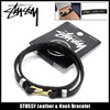 STUSSY Leather & Hook Bracelet 138410画像