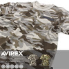 AVIREX S/S V NECK CAMO FATIGUE TEE 6153347画像