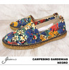 gaimo CAMPESINO GARDENIAS ESPADRILLES NEGRO画像