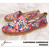 gaimo CAMPESINO GARDENIAS ESPADRILLES MORADO画像
