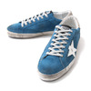GOLDEN GOOSE SNEAKERS SUPER STAR-BLUE SKY/WHITE STAR- G26U590-Y1画像