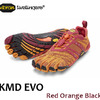 vibram fivefingers Women`s KMD EVO Red/Orange/Black 15W4006画像