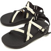 Chaco ZX/1 Yampa Sandal MNS BK/WT Japan Special 12366032画像