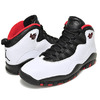 NIKE AIR JORDAN 10 RETRO WHITE/BLACK-TRUE RED 310805-102画像