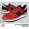 new balance M990 CRD RED/BLACK MADE IN USA画像