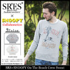 PROJECT SR'ES &times; SNOOPY On The Beach Crew Sweat Collaboration SNP0003画像