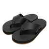 THE SANDALMAN MENS SANDAL - 501 Wide Tong - CALIFORNIA LATIGO BLACK画像