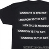 Supreme × UNDERCOVER Anarchy TEE BLACK画像