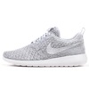 NIKE WMNS ROSHE ONE FLYKNIT WOLF GREY/WHITE/LIGHT CHARCOAL/PURE PLATINUME 704927-002画像