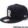 RHC Ron Herman × NEW ERA R LOGO 9 FIFTY SNAPBACK CAP NAVY画像