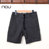 nau AQUEOUS SHORTS CAVIAR HEATHER画像