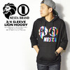 NESTA BRAND LION HOODY 3/4 SLEEVE SW1504SP画像