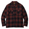 FUCT SSDD OMBRE CHECK L/S SHIRT (RED) 4304画像