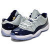 NIKE AIR JORDAN XI RETRO LOW "GEORGETOWN" "MICHAEL JORDAN" "LIMITED EDITION for JORDAN BRAND" NVY/GRY 528895-007画像