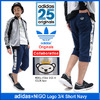 adidas × NIGO Logo 3/4 Short Navy S24528画像