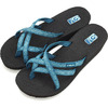 Teva WMN Mush Mandalyn Wedge Ola 2 FLEUR BLUE 1000099-FRB画像