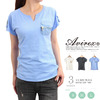 AVIREX LADY'S S/S KEY NECK FATIGUE TEE 6142152画像