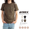 AVIREX S/S USAFA FELT LOGO TEE 6153437画像