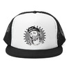 SILLY GOOD YES MESH CAP (BLACK&times;WHITE) SG15-SU1CP06画像