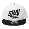 SILLY GOOD SPORT LOGO SNAP BACK CAP (WHITE&times;BLACK) SG15-SU1CP07画像