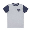 Deus ex Machina &times; BARNEYS NEWYORK HARRIS TEE GRAYxNAVY画像
