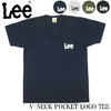 LEE V-NECK POCKET LOGO TEE LS1163画像