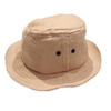 Hanna Hats LINEN PORKPIE HAT/khaki画像