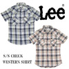 LEE CHECK WESTERN SHIRT LT0555画像