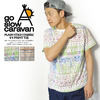go slow caravan PLAIN STITCH FABRIC S/S PRINT TEE 321914画像