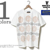 PENDLETON × WAREHOUSE NATIVE PATTERN T “KHAKI”画像