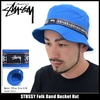 STUSSY Folk Band Bucket Hat 132646画像