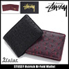 STUSSY Ostrich Bi-Fold Wallet 136110画像